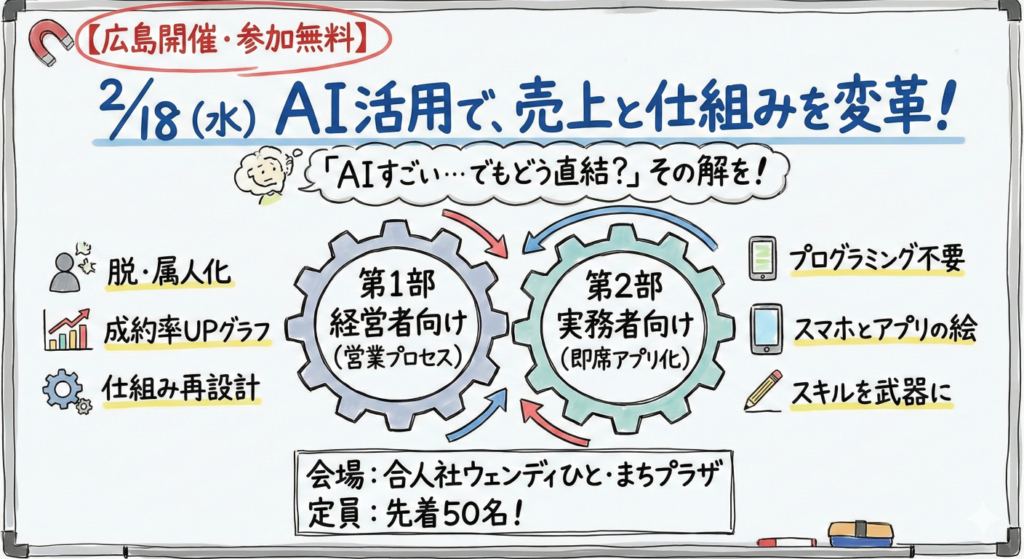 AIセミナー開催のお知らせ